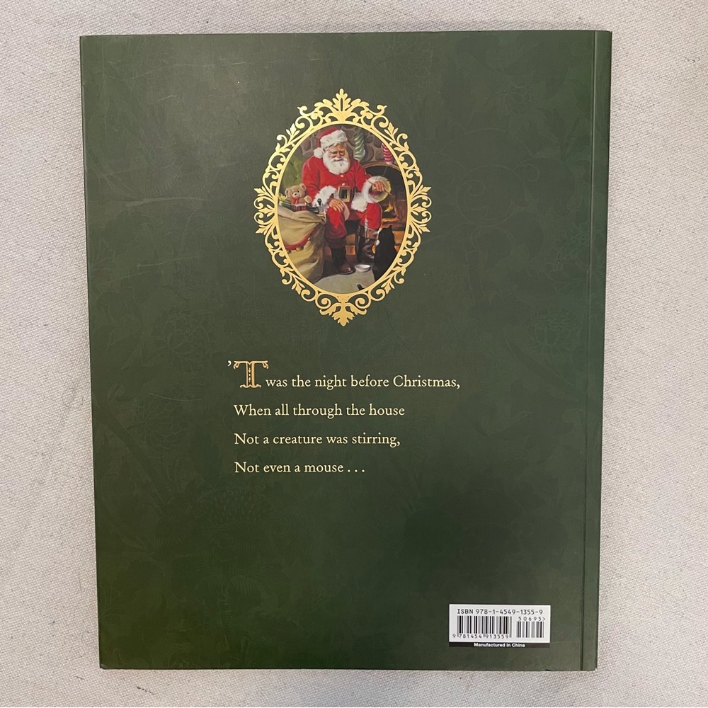The Night Before Christmas Soft Covered Book Great Illustrations A Must Have - Picture 2 of 8